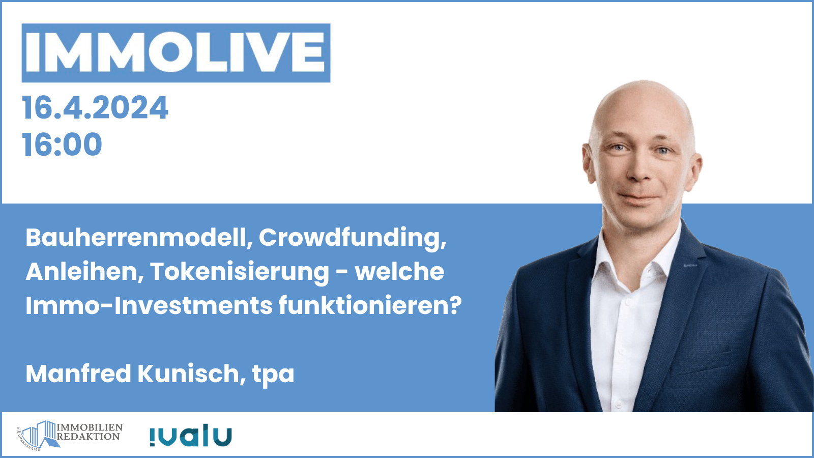 Bauherrenmodell, Crowdfunding, Anleihen, Tokenisierung - welche Immo-Investments funktionieren?