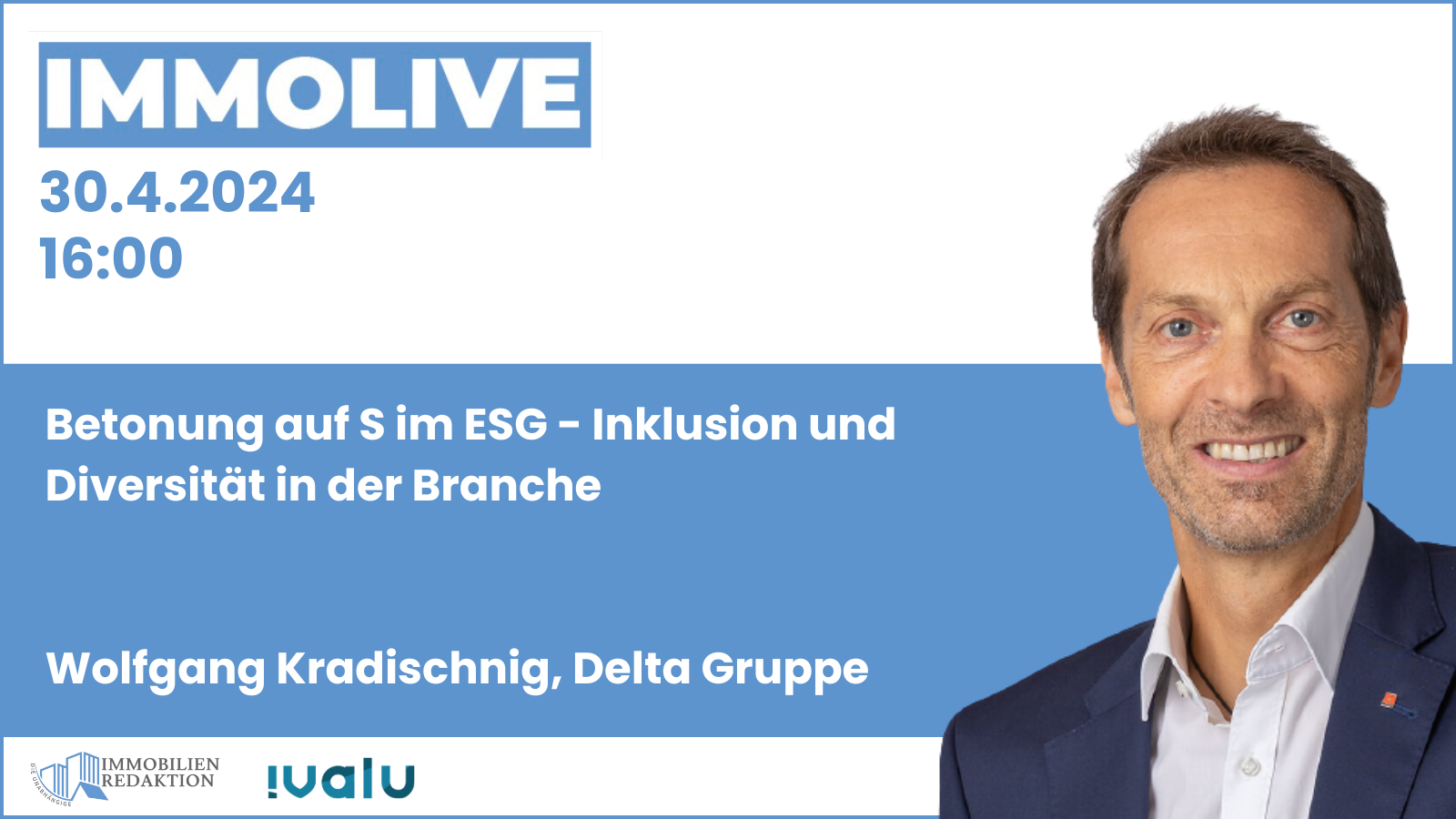 Betonung auf S im ESG - Inklusion und Diversität in der Immobilien-Branche