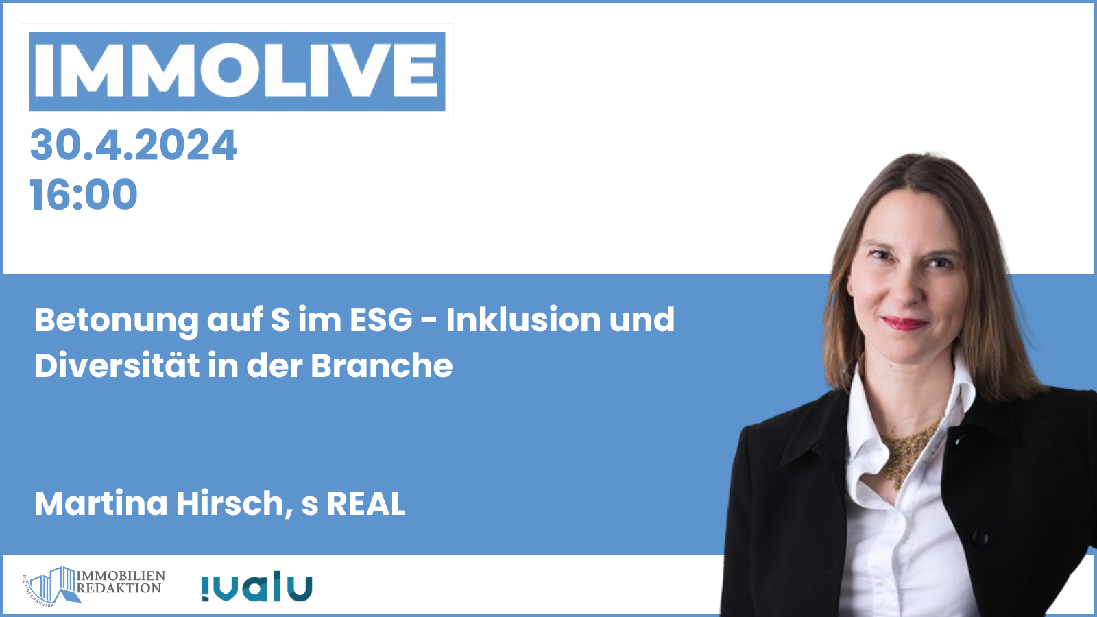 Betonung auf S im ESG - Inklusion und Diversität in der Immobilien-Branche