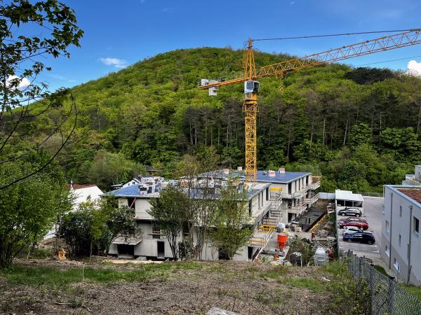 DIE WOHNKOMPANIE feiert Dachgleiche bei PUR WOHNEN