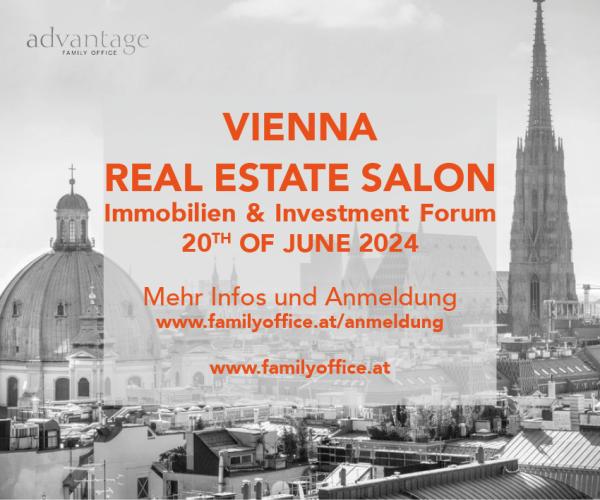 Vienna Real Estate Salon - Immobilien & Investment Forum, am 20. Juni 2024