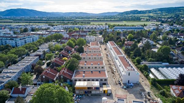 VI-Engineers: Reihenhäuser in Stammersdorf in der Zielgeraden
