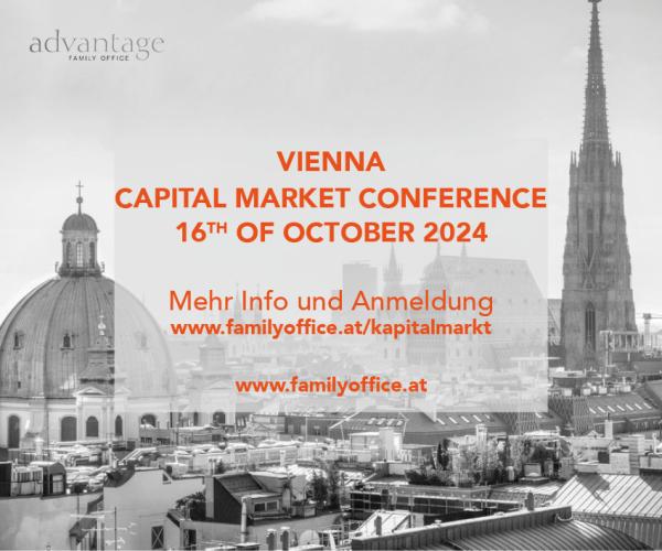 Vienna Capital Market Conference on October, 16 2024