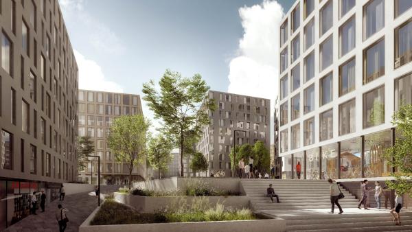 Steigende Bedeutung von Quartiersentwicklungen mit gemischten Nutzungen