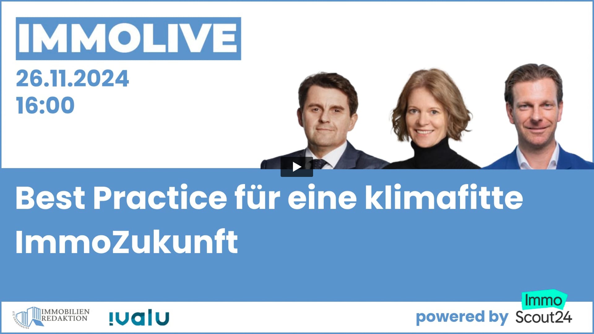 Best Practice für eine klimafitte ImmoZukunft