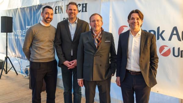 Gleichenfeier in der St. Veit-Gasse 25: Meilenstein für zukunftsweisendes Wohnprojekt erreicht