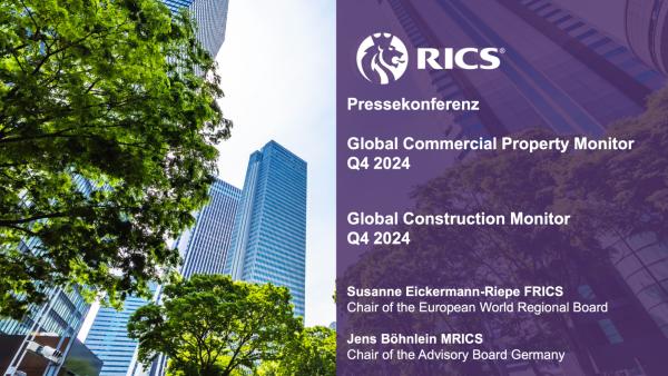 RICS: Globaler Gesamtindex stagniert