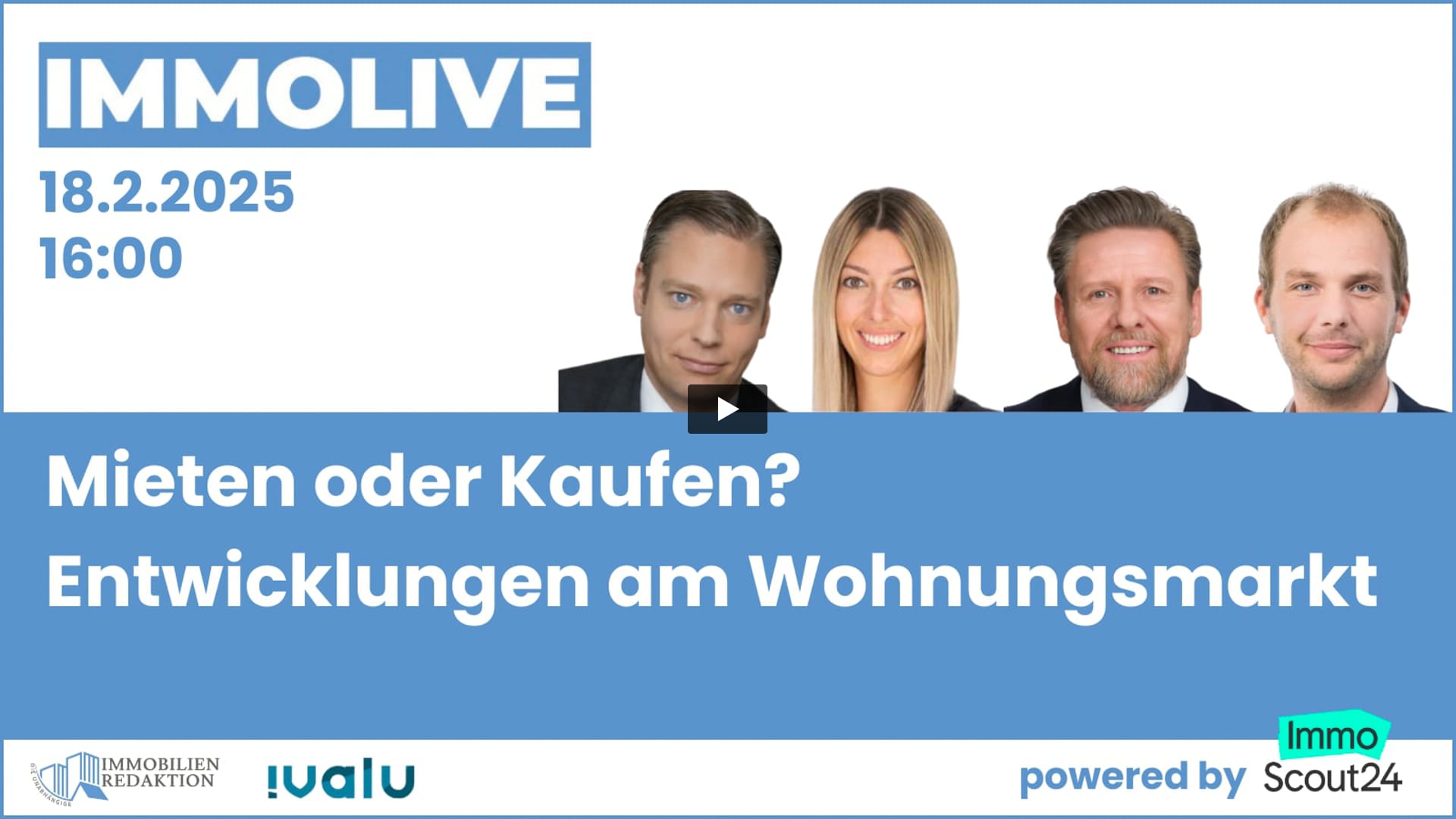 Mieten oder Kaufen? Entwicklungen am Wohnungsmarkt