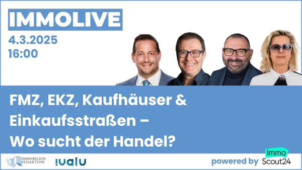 FMZ, EKZ, Kaufhäuser & Einkaufsstrassen – wo sucht der Handel?