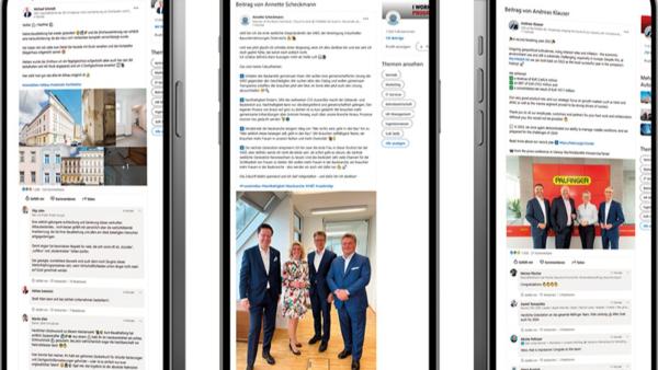 Führungskräfte auf LinkedIn