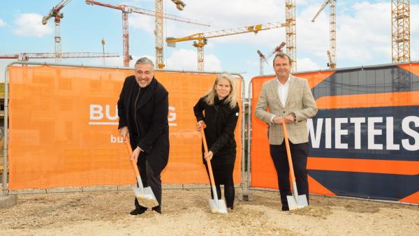 Neue Wohnoase in zukunftsweisendem Stadtquartier: Bau von „drygalski“