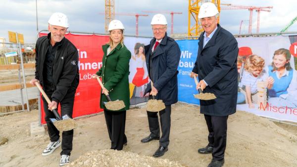 „Hausfelder Höfe“ wachsen weiter: Noch mehr leistbares Wohnen in der Donaustadt
