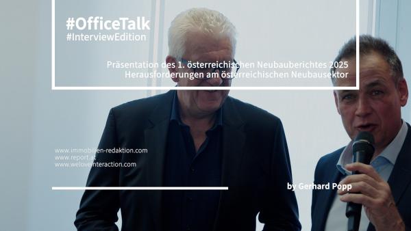 Gerald Gollenz und Walter Senk bei der Pressekonferenz der WKO