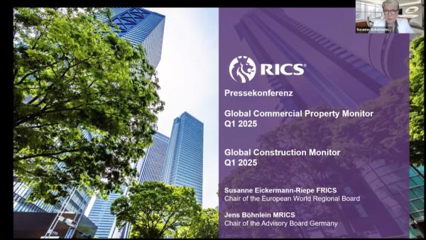 RICS Up-Date für den Immobilienmarkt