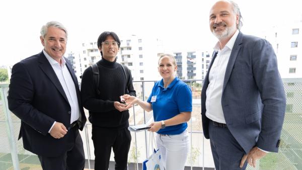 ARWAG: Wohnungsübergaben in der Donaustadt