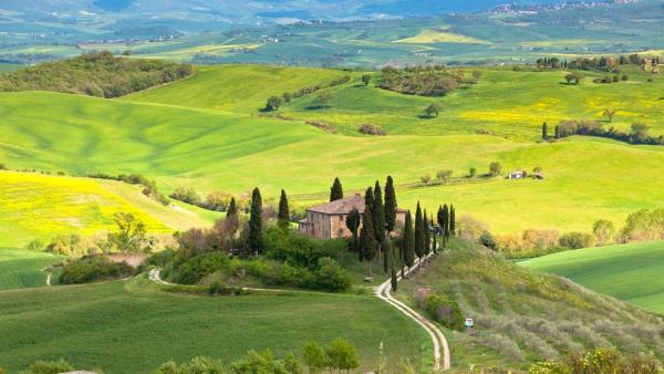 Haus in der Toskana in Italien