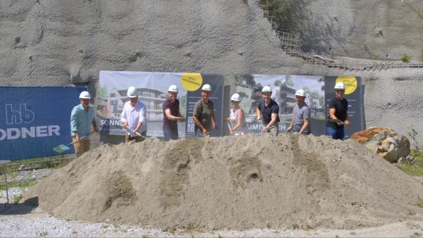Spatenstich SONNEGG und HIMMELREICH im Stubaital