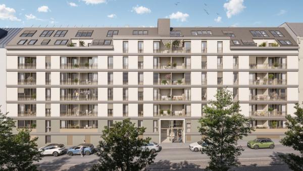 Vermarktung von 81 Eigentums- und Vorsorgewohnungen in der Augasse 17