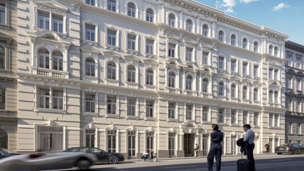 3SI Immogroup und JP Immobilien feiern Dachgleiche in der Tendlergasse