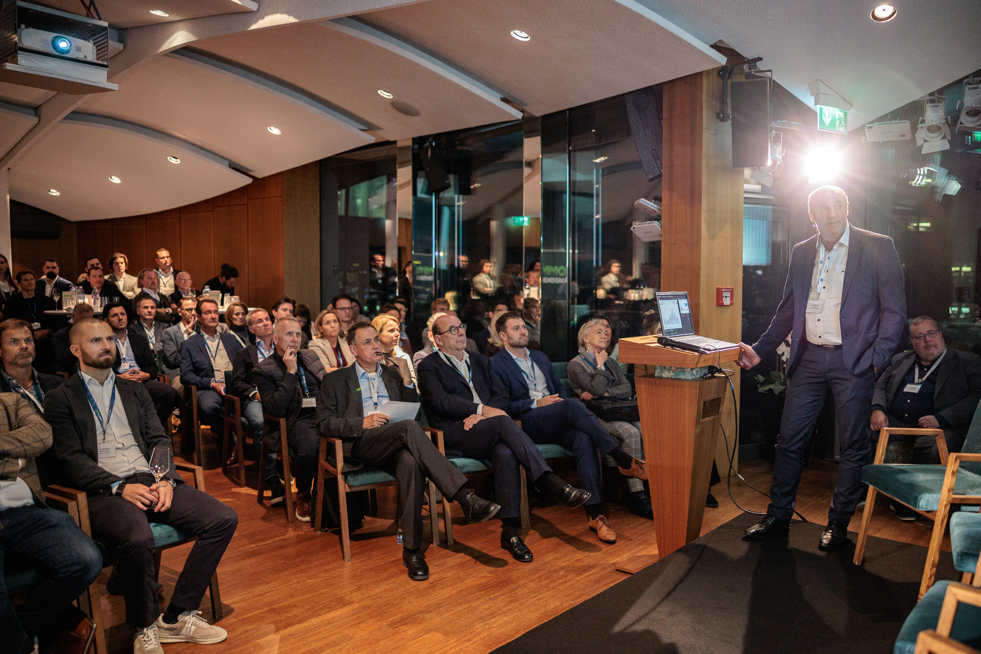 Franz Pöltl bei seinem Vortrag