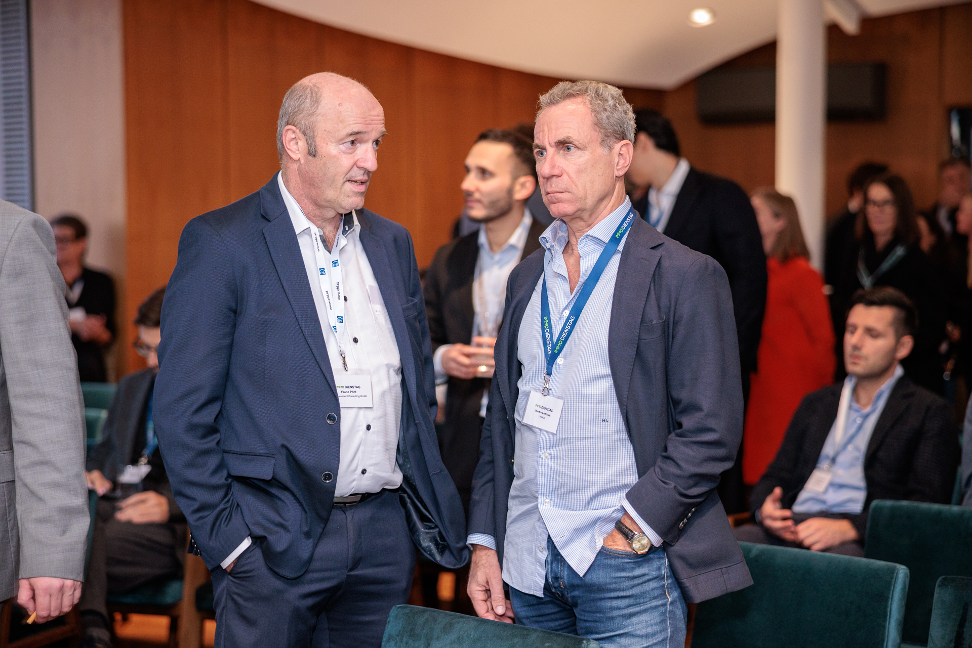 Franz Pöltl (EHL Investment Consulting), Martin Lenikus (Unternehmensgruppe Lenikus)