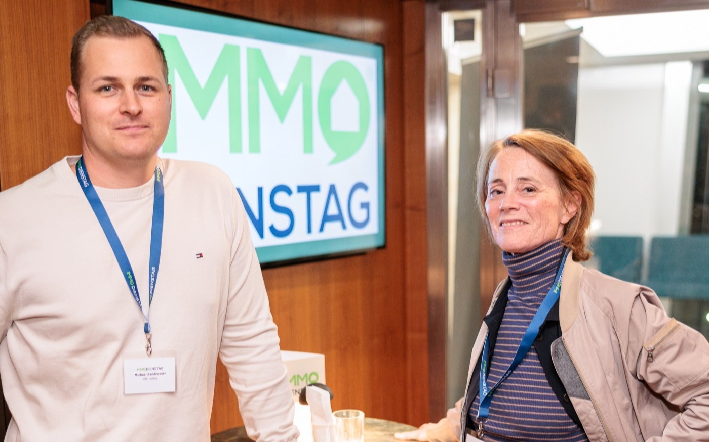 Michael Sandriesser (ATE Holding ), Judith Moser-Harnoncourt (neunerimmo)