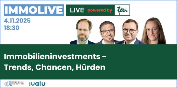 Immoinvestments - Chancen und Hürden –  ImmoLive/LIVE!