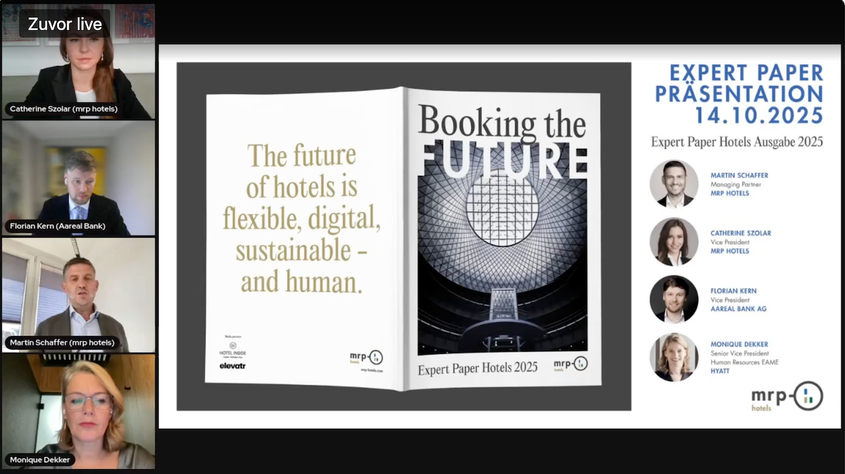 Bild vom Screen von der Diskussion zum Book