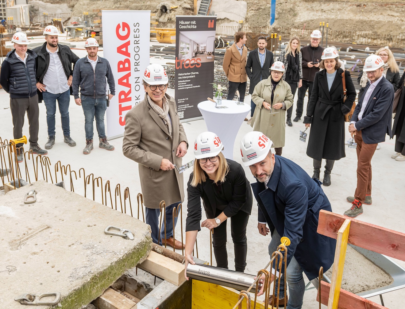 Die Versenkung der Zeitkapsel