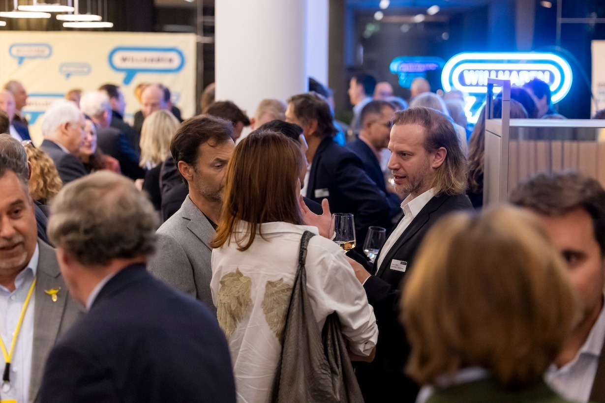 Blick auf die Gäste in der Veranstlatung DBH