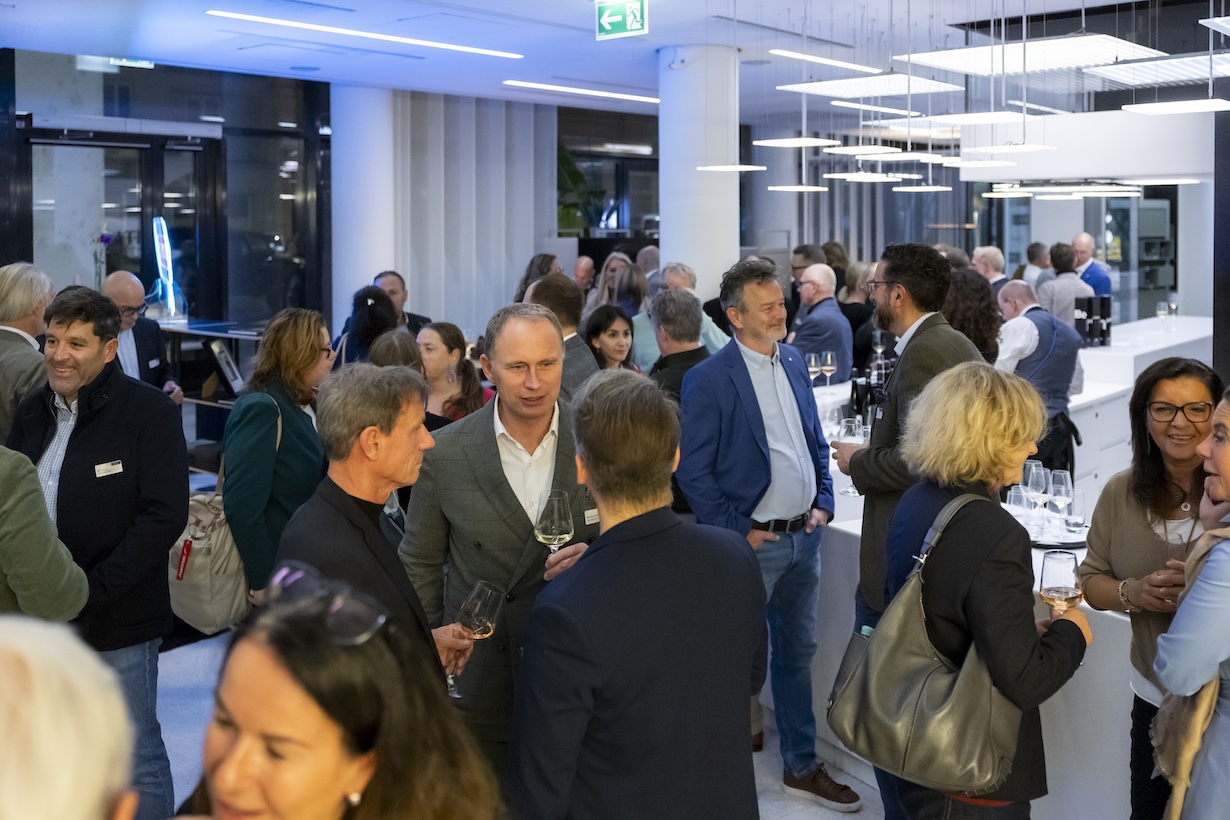 Blick auf die Gäste beim DBH