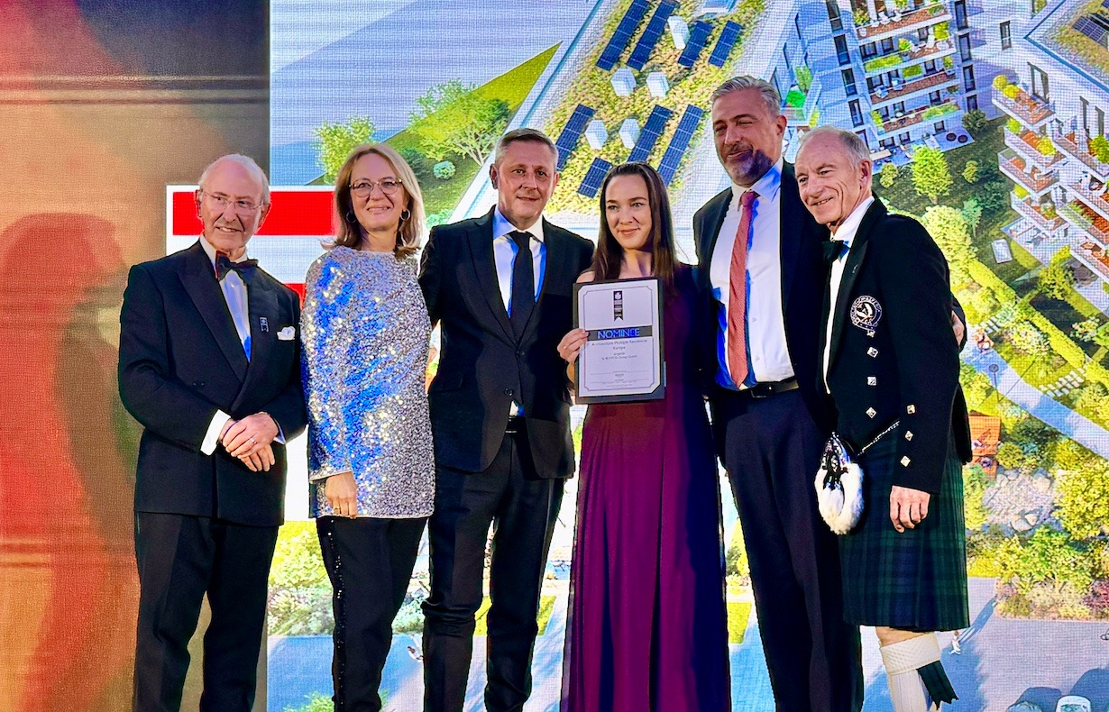 Sichtlich stolz nahm das Team der BUWOG rund um Geschäftsführer Andreas Holler die Auszeichnung entgegen.