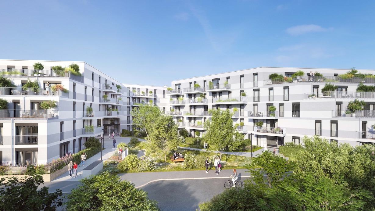 Das BUWOG-Projekt „drygalski“ mit rund 100 Wohnungen