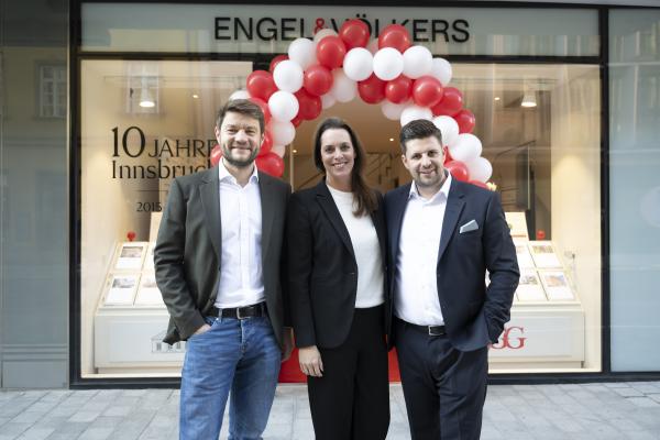 v.l.: Florian Hofer, Maria Rauscher & Florian Höll