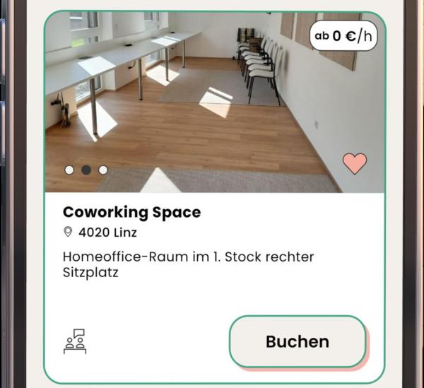 Bild von der APP von Pocket House