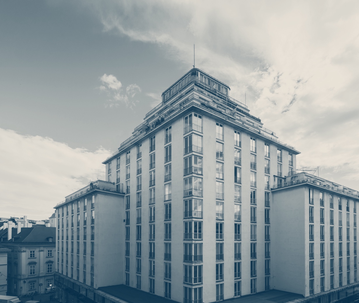 Hochhaus Herrengasse in der Herrengasse