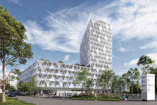 KS Tower in Graz als Rendering