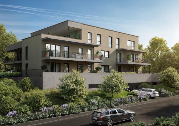 Außenvisualisierung des Projektes Petertalstrasse in Graz