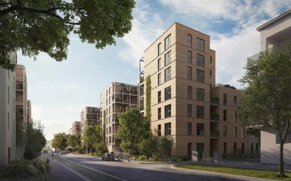 Das IFA Bauherrenmodell „Baumstadt 3“ in der Werndlgasse 9 in Wien-Floridsdorf