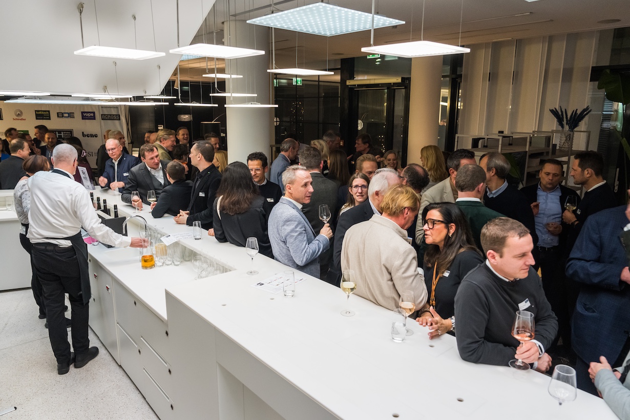 Gäste beim Drinks before Home