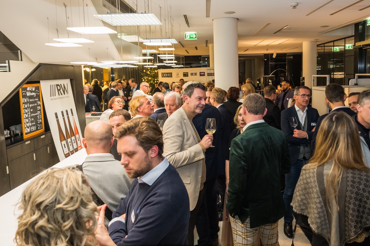 Gäste beim Drinks before Home