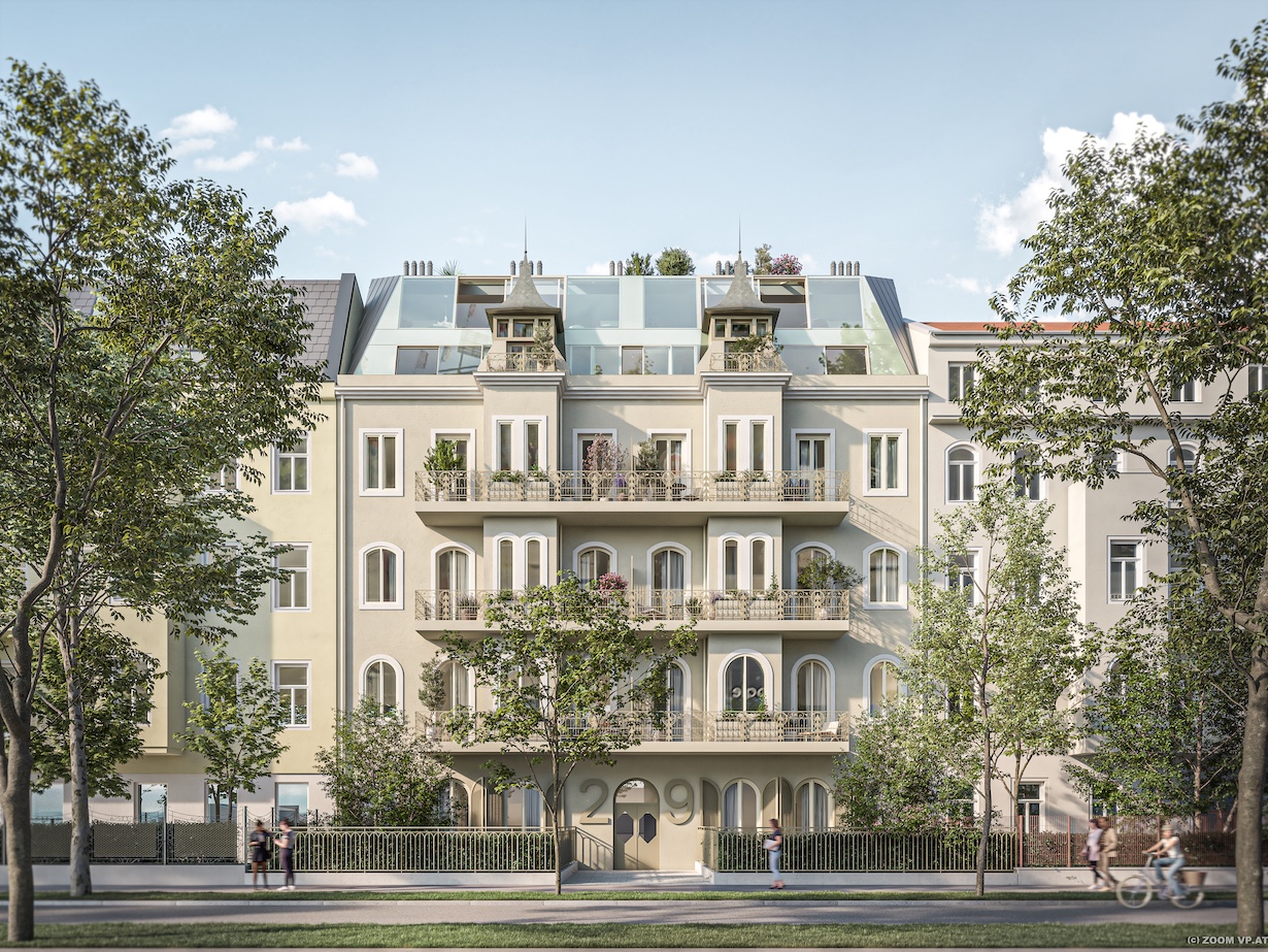 „By WINEGG“-Signtaure-Revitalisierungsprojet: MAISON 29, Ausstellungsstraße 29, 1020 Wien