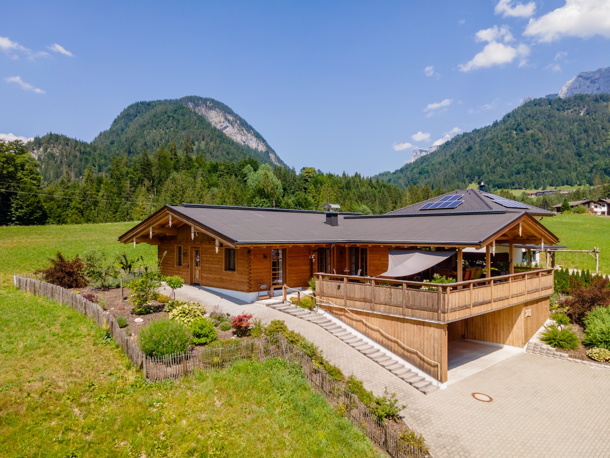 Einfamilienhaus in den Bergen