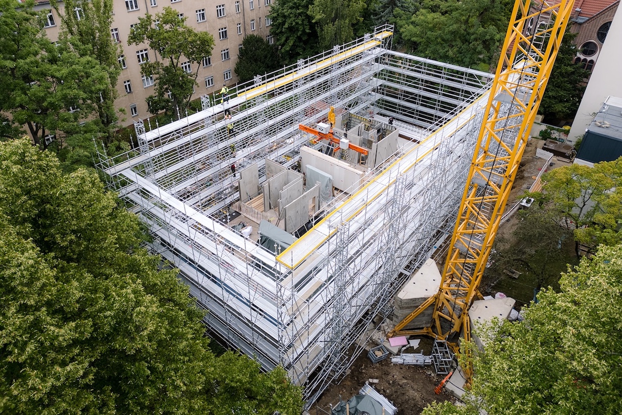 Baustelle Hildegardstraße 