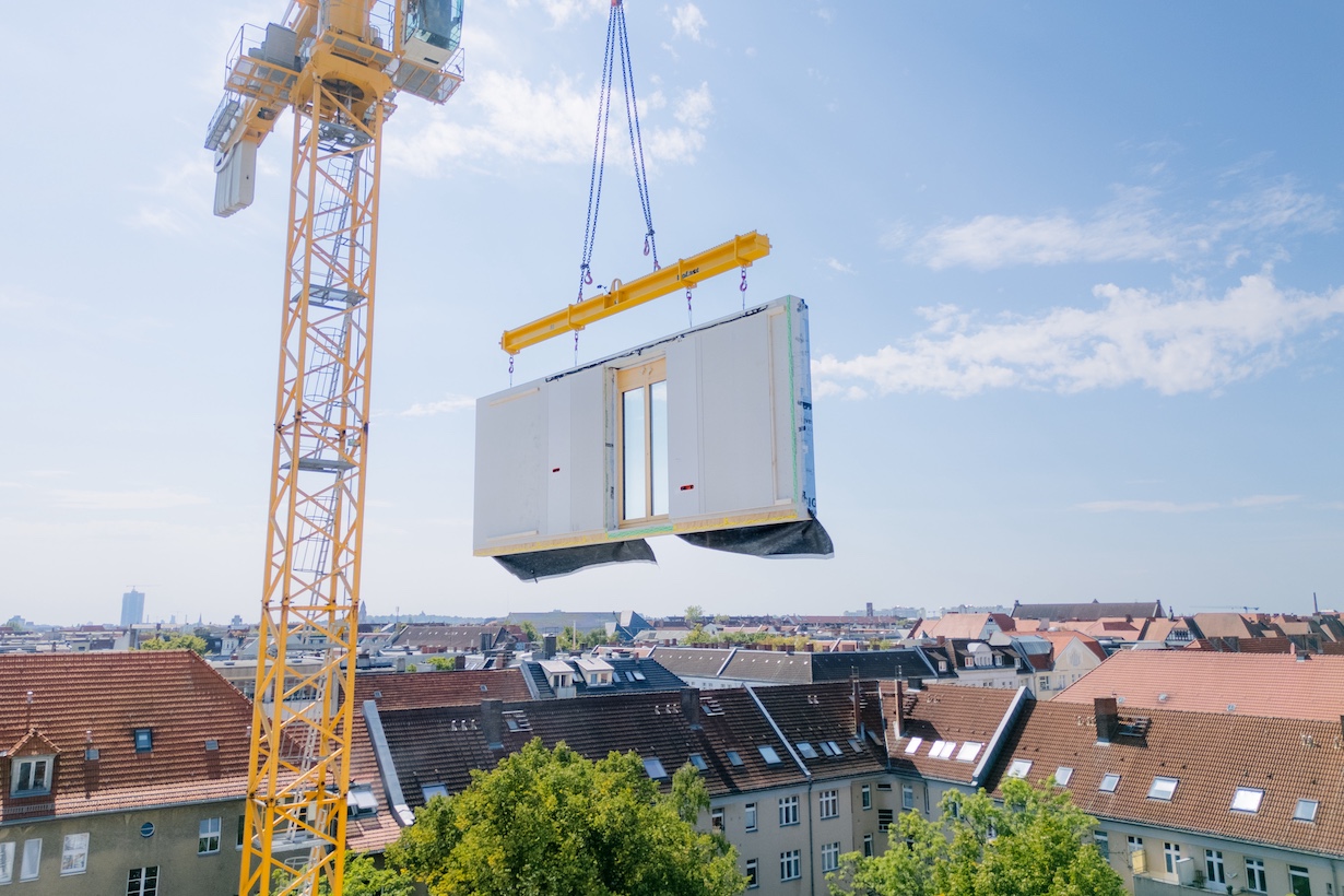 Baustelle Hildegardstraße 