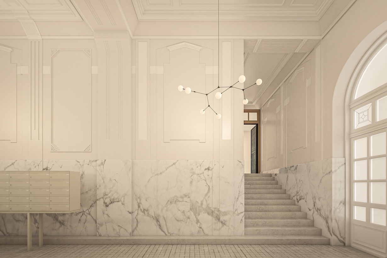 Rendering von einem Luxushaus