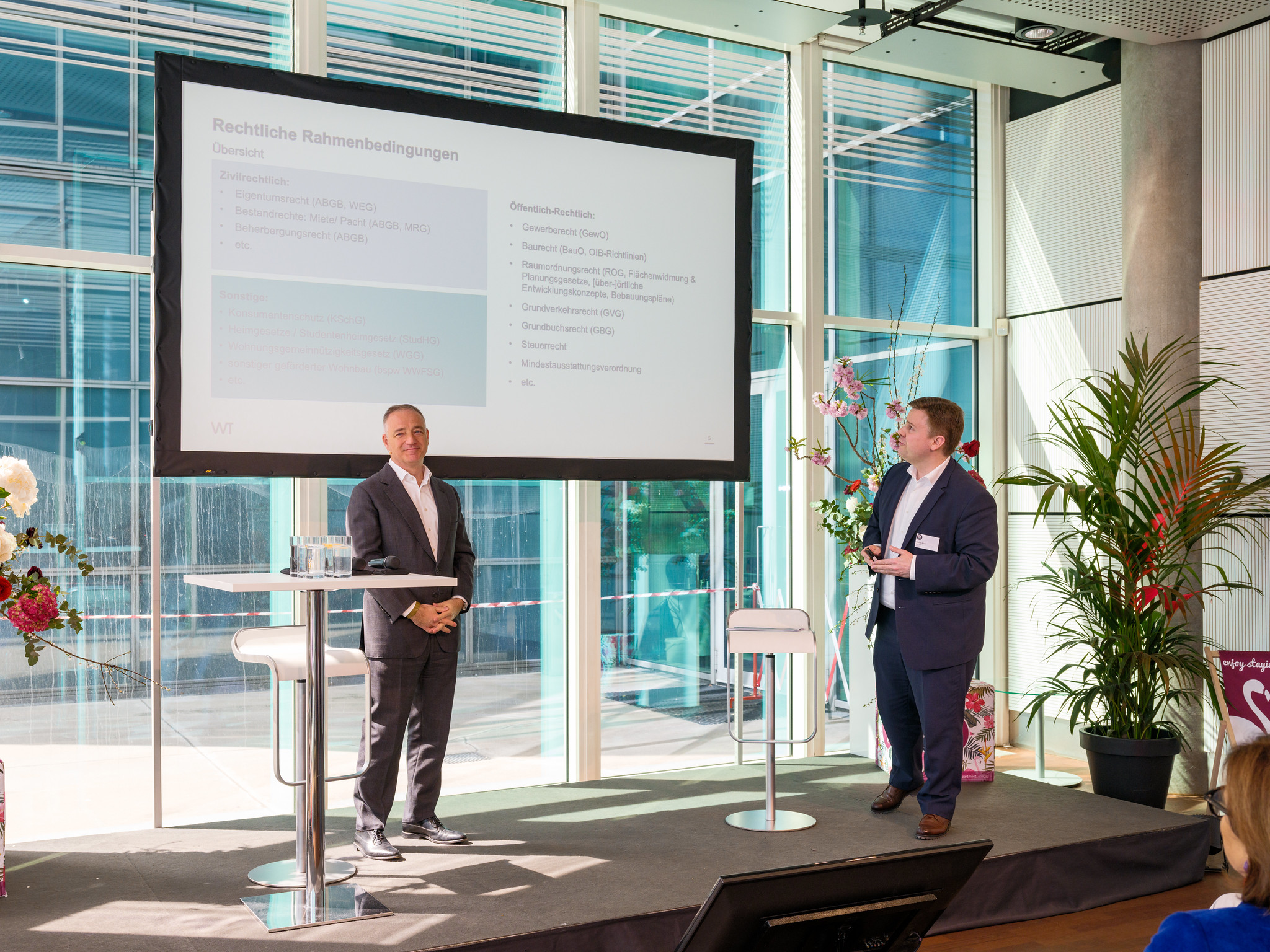 Stefan Horn und Erik Steger von Wolf Theiss