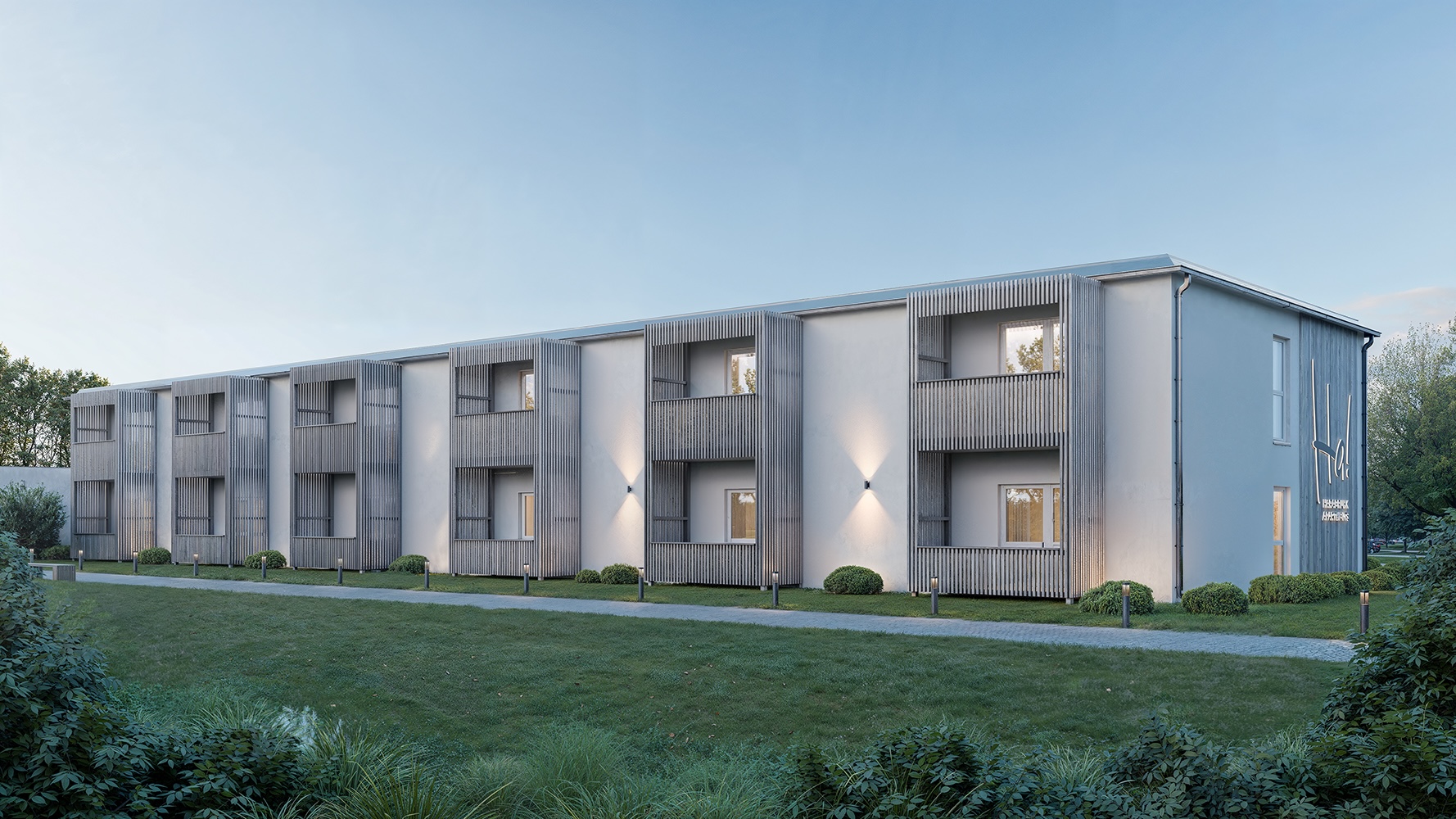 Visualisierung Harabruck Apartments