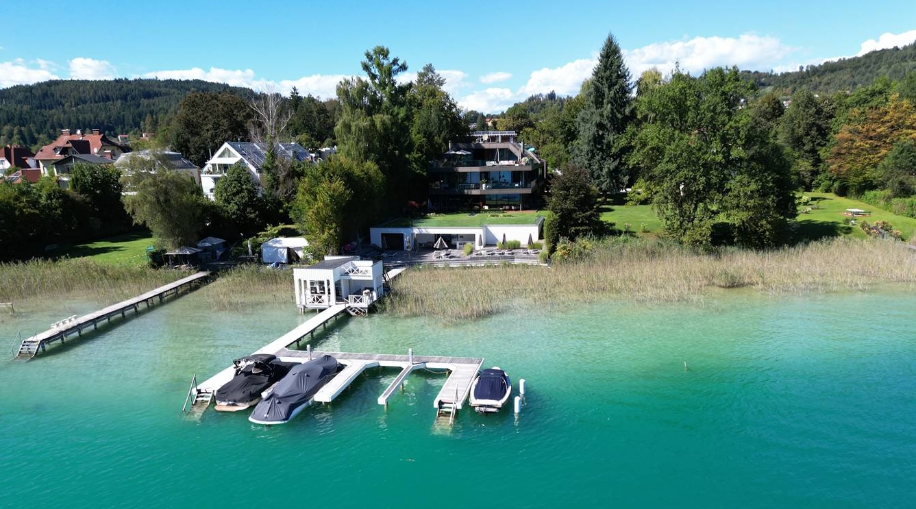Top-gefragt: Immobilien am See, wie hier am Wörthersee.