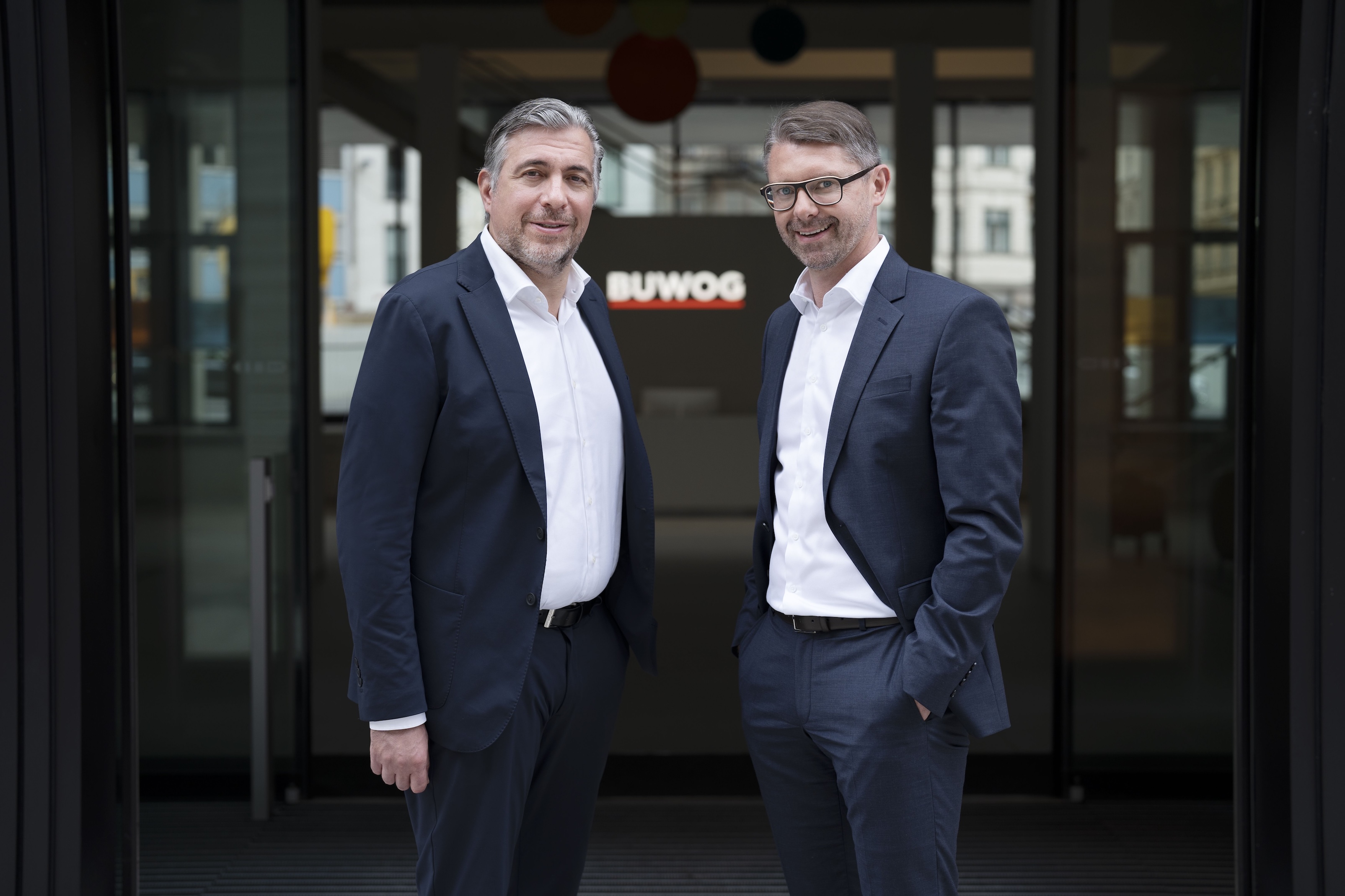  BUWOG-Geschäftsführer Andreas Holler & Kevin Töpfer.